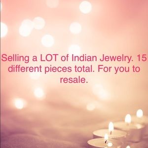 15 pieces of Bollywood Indian Jewelry